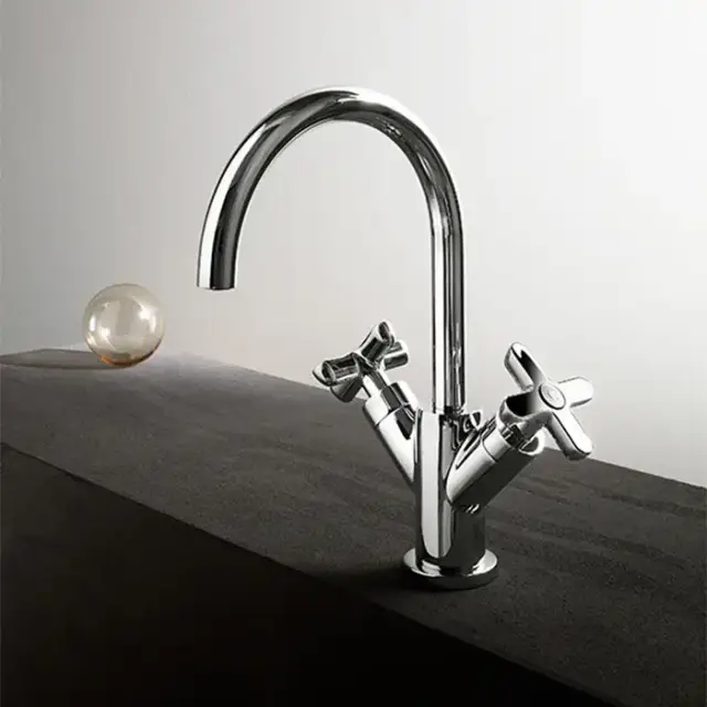 Fantini Icona Classic Смеситель для раковины, 1 отверстие, цвет: хром