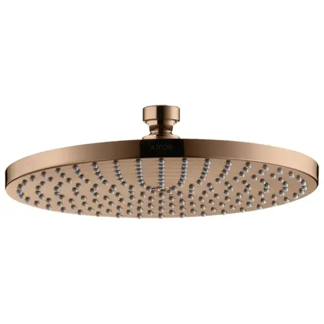 Axor Starck Верхний душ, 24х24см., цвет: полированное красное золото