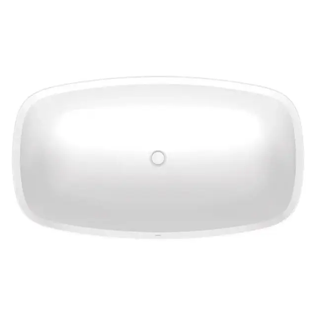 Duravit Aurena Ванна свободностоящая 160x90см., из материала DuroCast Plus, ,цвет: белый матовый