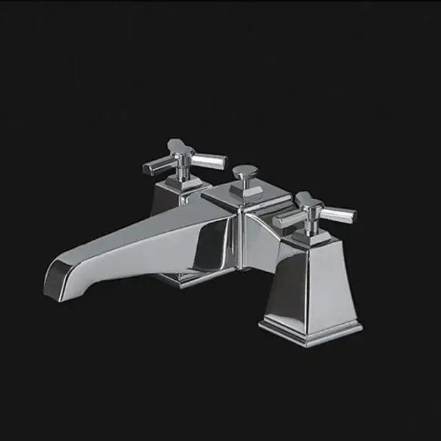 Devon&Devon Time Смеситель для ванны, цвет: хром