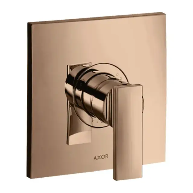 Axor Citterio Смеситель для душа, настенный, цвет: полированное красное золото