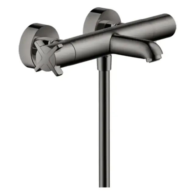 Axor Citterio E Смеситель для ванны, термостатический, настенный, цвет: полированный черный хром