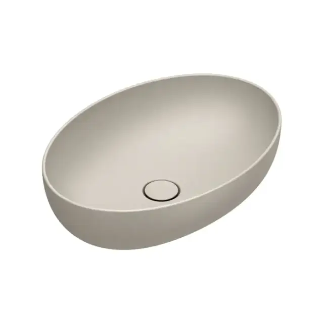 Catalano Sfera Раковина 60x42см накладная, без перелива, без отв., цвет: Sabbia Satinato