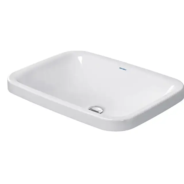 Duravit DuraStyle Раковина встраиваемая 60x43см, без отв., без перелива, покрытие WonderGliss, цвет: белый