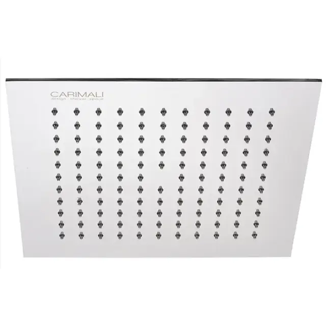 Carimali MySlim Верхний душ 24х24см., потолочный, ультратонкий, хромированный, нерж. сталь, цвет: хром