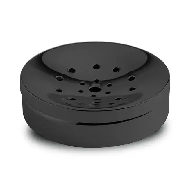 3SC Metal Tonda Мыльница настольная, цвет: черный матовый