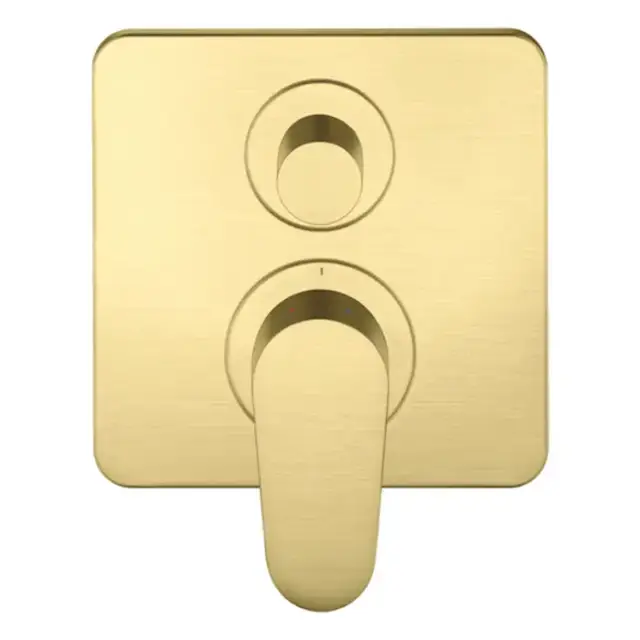 Axor Citterio M Смеситель для ванны, встраиваемый, с переключателем на 2 потока, цвет: шлифованная медь