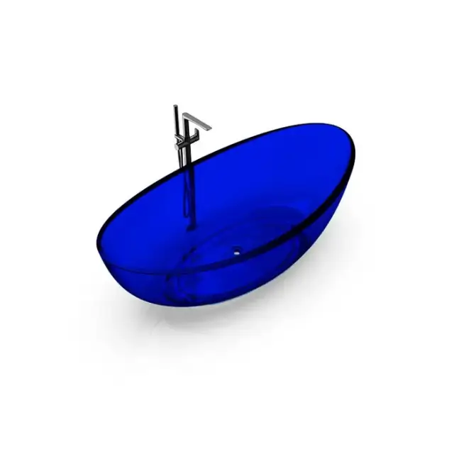 Knief Oval Shape Ванна отдельностоящая 180х93x56см., из полимерного материала, цвет: Marine blue # XXX