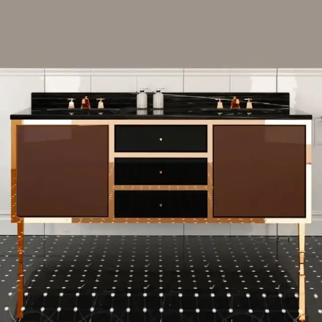 Devon&Devon Jazz 3, Комплект мебели, напольный, Цвет: fango/deep black/oro