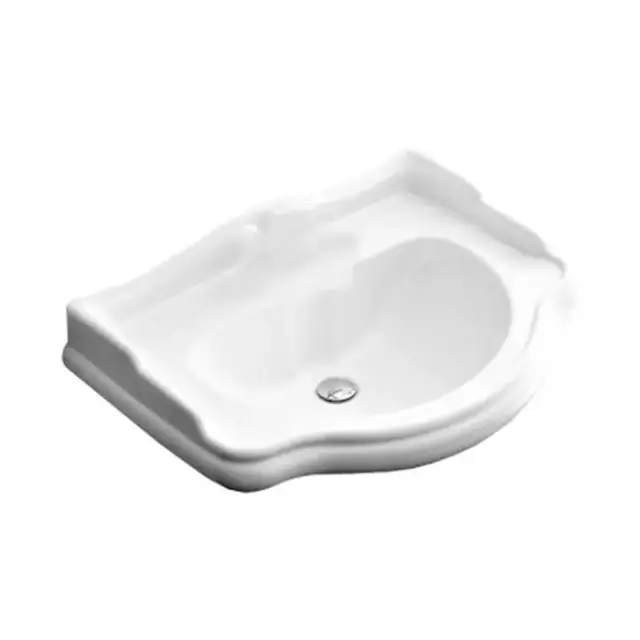 Kerasan Retro 69 Раковина 69х52 см, без отв., цвет: белый