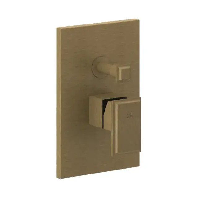 Gessi Eleganza Смеситель для ванны, встраиваемый, цвет: Antique Brass