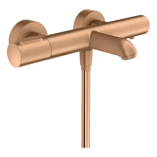 Axor Citterio M Смеситель для ванны, настенный, термостатический, цвет: шлифованная бронза