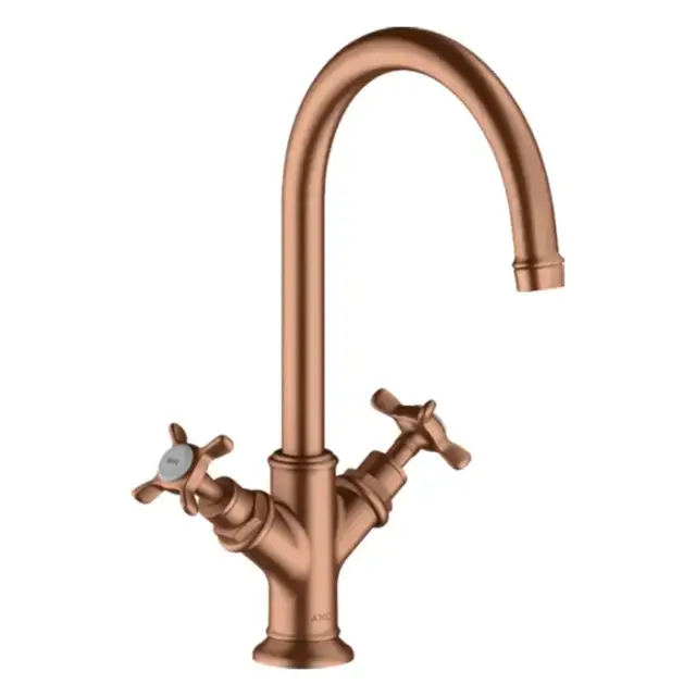 Axor Montreux Смеситель для раковины 210, на 1 отв., цвет: шлифованное красное золото