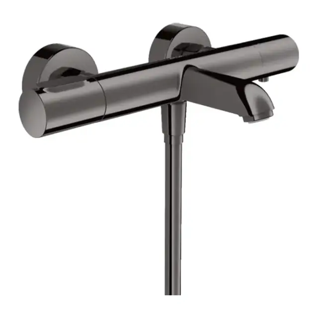 Axor Citterio M Смеситель для ванны, настенный, термостатический, цвет: полированный черный хром