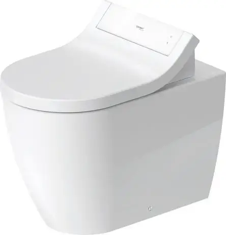 Duravit ME by Starck SensoWash Унитаз напольный 60х37см, пристенный вариант, включая крепление, сток горизонтальный, с сиденьем
