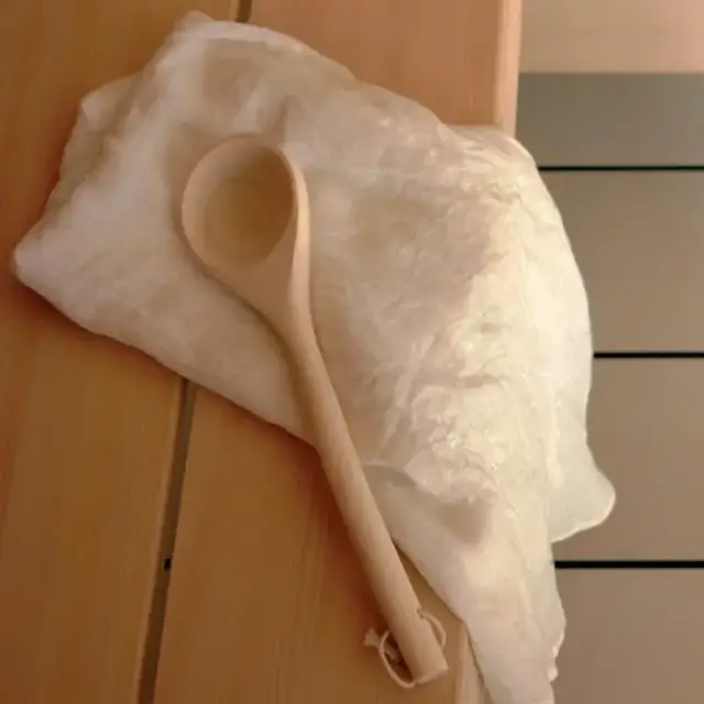 Effegibi Деревянный ковшик, цвет: натуральный массив древа