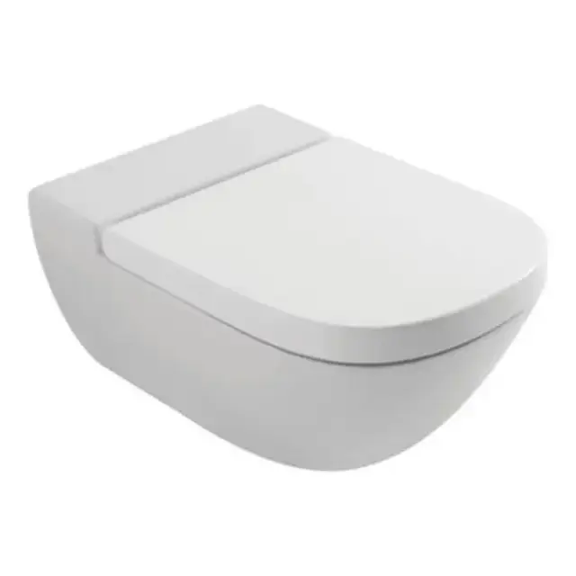 Globo Stockholm Унитаз подвесной безободковый  58х37см, с системой скрытого крепежа, цвет: белый