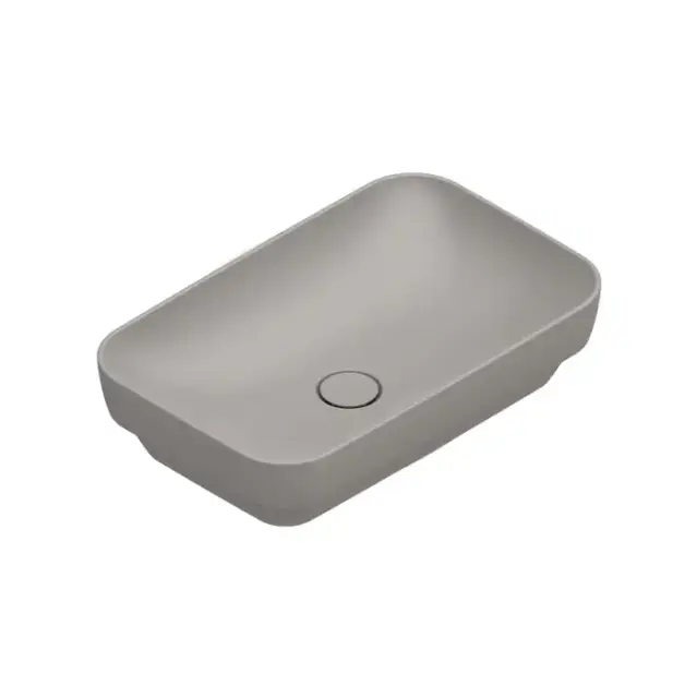 Catalano Green Раковина 60x38см, встраиваемая, без отв., цвет: Tortora Satinato