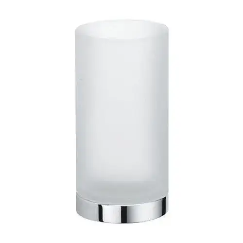 Colombo Nordic Стакан настольный, цвет: хром/матовое стекло