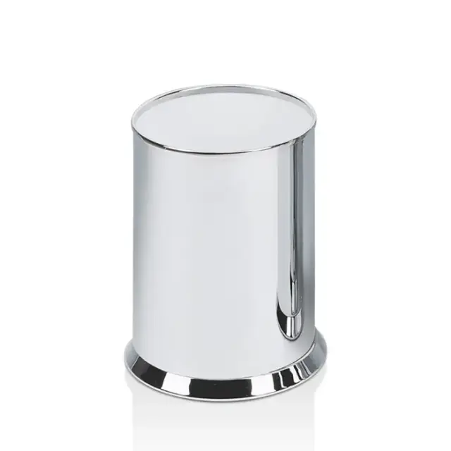 Decor Walther DW 35 Корзина для бумаги 21xh25см, напольная, цвет: хром