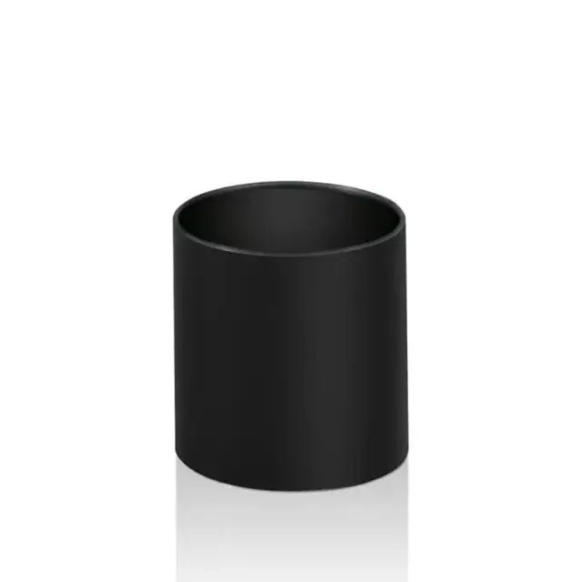 Decor Walther DW 105 Ведро для мусора, напольное, цвет: черный матовый