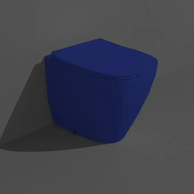 Simas Juniper Унитаз напольный 53,5x370xh42см, смыв Tornado, безободковый, цвет: capri