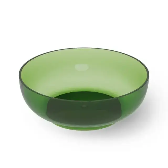 Dea Design Round Ванна 150х150х52см., отдельностоящая, Glasstech, прозрачная смола, цвет: Emerald R3