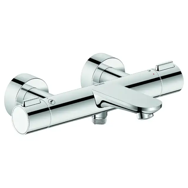 Duravit Wave Смеситель для ванны, настенный, термостатический, цвет: хром