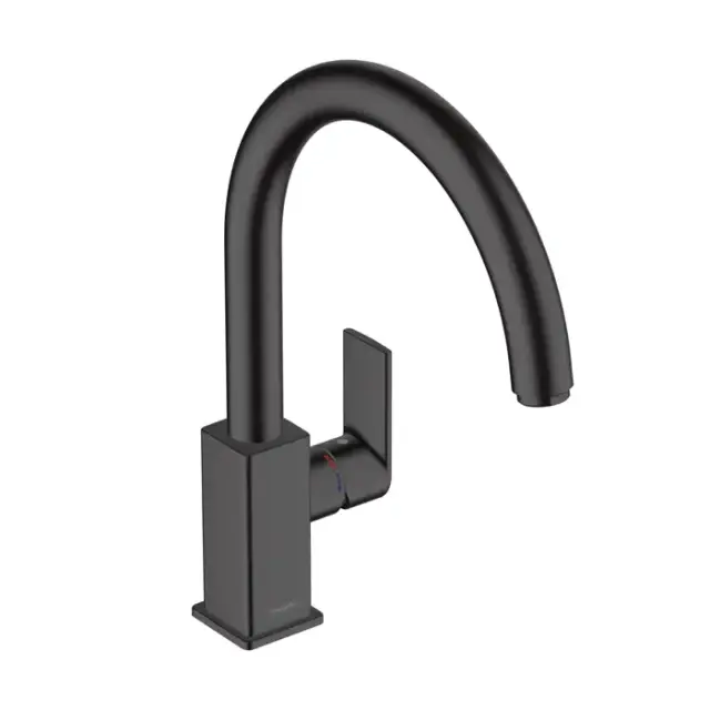 Hansgrohe Vernis Shape M35 Смеситель для раковины, однорычажный, излив 260 мм, цвет: матовый черный