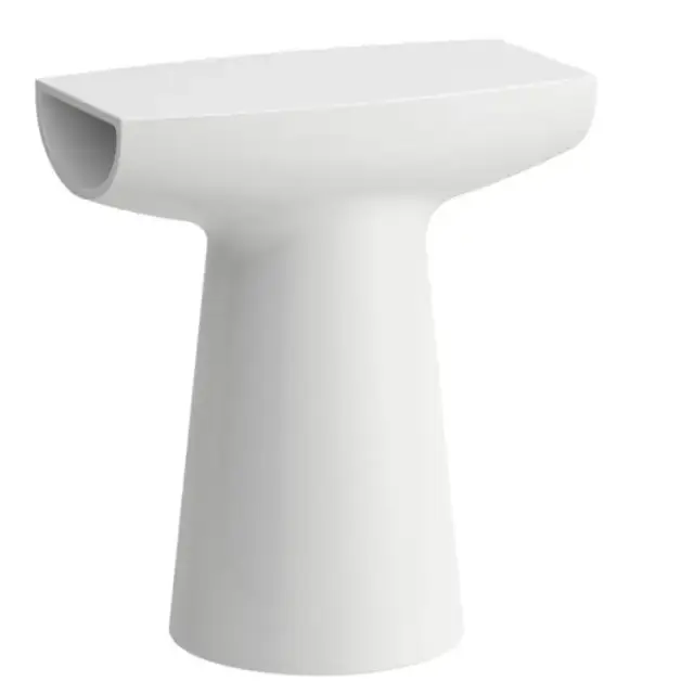 Laufen Home collection Керамическая скульптура 38х20х42см., BABOON, напольная, цвет: белый матовый