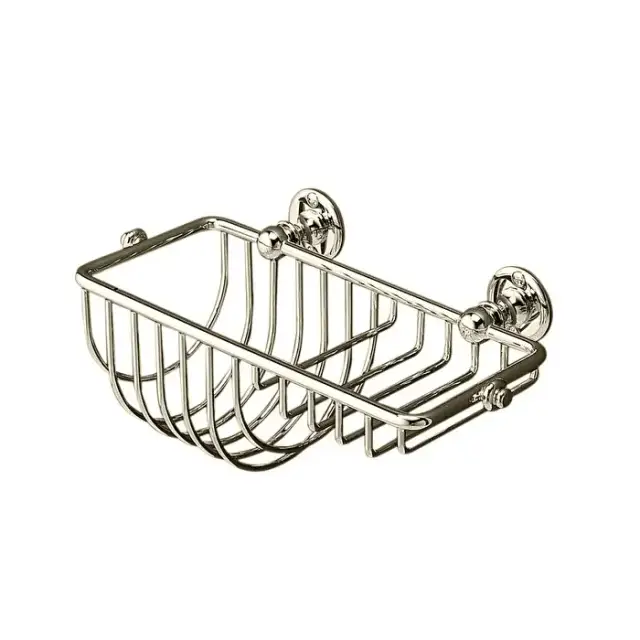 Devon&Devon First Class Полочка для губки решетчатая, подвесная, цвет: никель блестящий