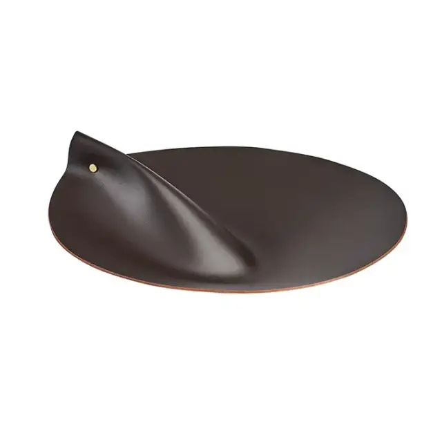 ADJ Крышка для корзины для белья, D33 см., цвет: шоколад/капучино