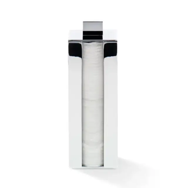 Decor Walther Cube DW 3680 Диспенсер ватных дисков, настольный, цвет: хром