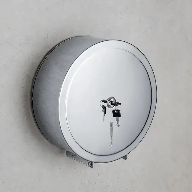 Colombo Hotel Collection Контейнер для т/б, с безопасным замком, цвет: хром