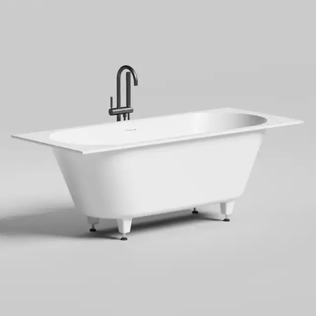 Salini Ornella Axis Ванна 170x70см., встраиваемая, S-Sense, цвет: белый матовый