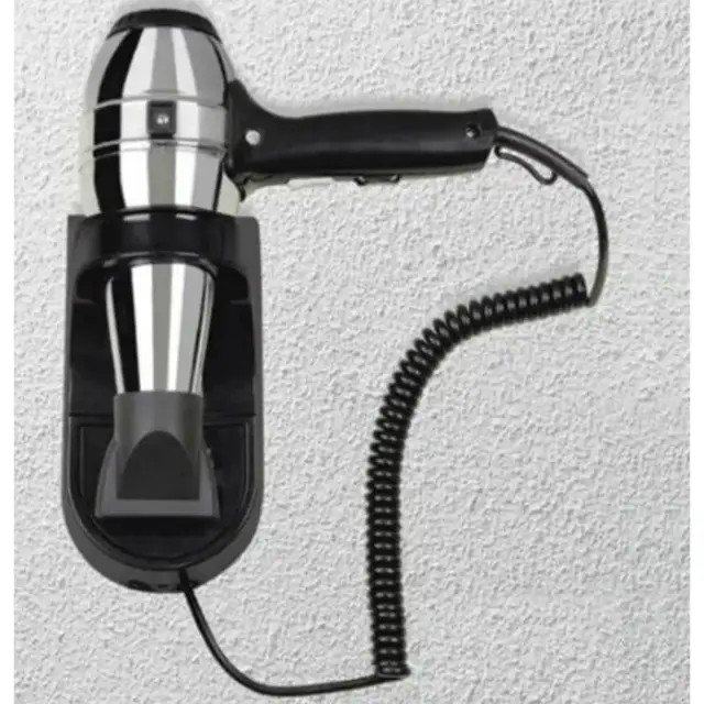 Colombo Hotel Collection Фен настенный 1300W, цвет: черный