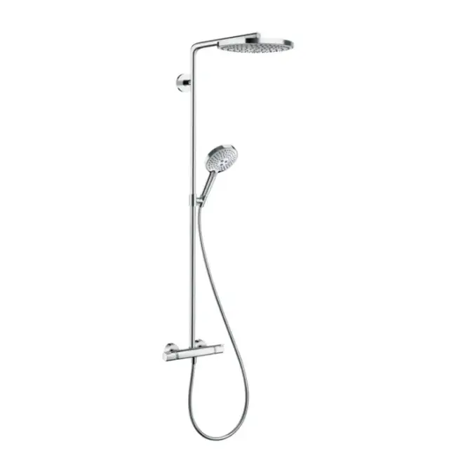 Hansgrohe Raindance Select S 240 Showerpipe Душевая система, с верхним душем &Oslash;30см., ручным дешем, и термостатическим смесителем, цвет: хром