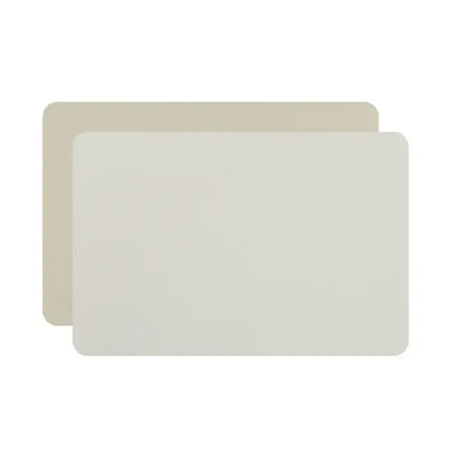 ADJ Прямоугольный плейсмат, 52x38 см., цвет: белый/панна котта