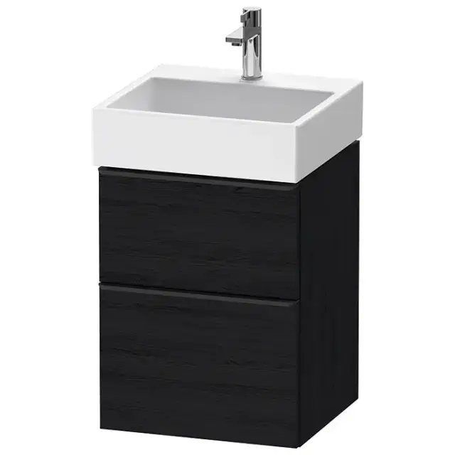 Duravit D-Neo Тумбочка подвесная 48.4x44.262.5см., раковина, 1 ящик, цвет: Black Oak