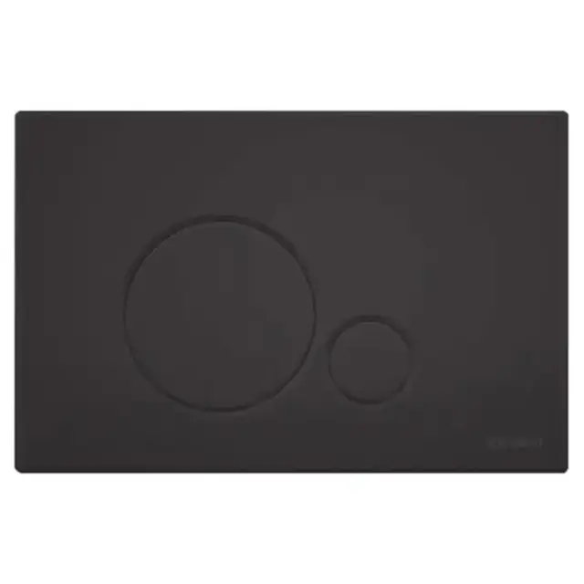 Duravit DuraSystem Beta 120 Клавиша смыва для унитаза, пластик, цвет: черный матовый