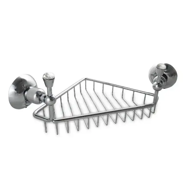 Nicolazzi Cristallo Di Rocca Полочка-решетка угловая, подвесной, цвет: хром