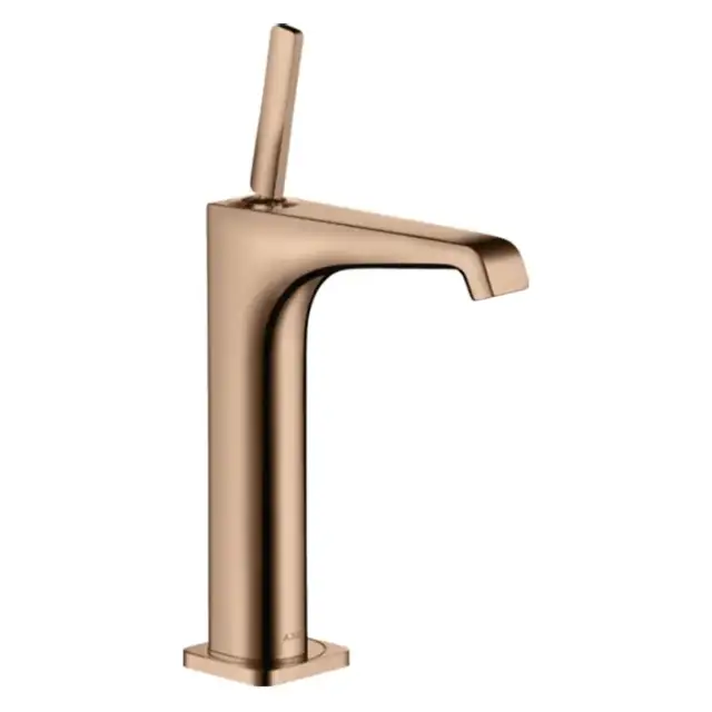 Axor Citterio E Смеситель для раковины 190, на 1 отв., высокий, цвет: полированное красное золото