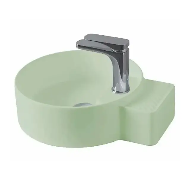 Artceram Cartesio Раковина 44х36см., накладная, 1 отв., цвет: зеленый глянцевый