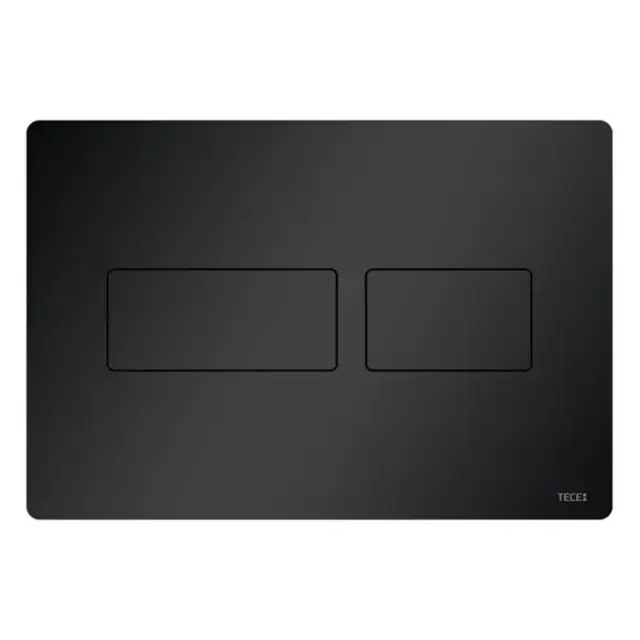 TECESolid Лицевая панель клавиши смыва для унитаза, цвет: черный матовый