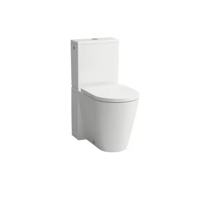 Laufen Kartell Унитаз моноблок 660x370x430 мм, комбинированный, безободковый смыв Rimless,цвет: белый