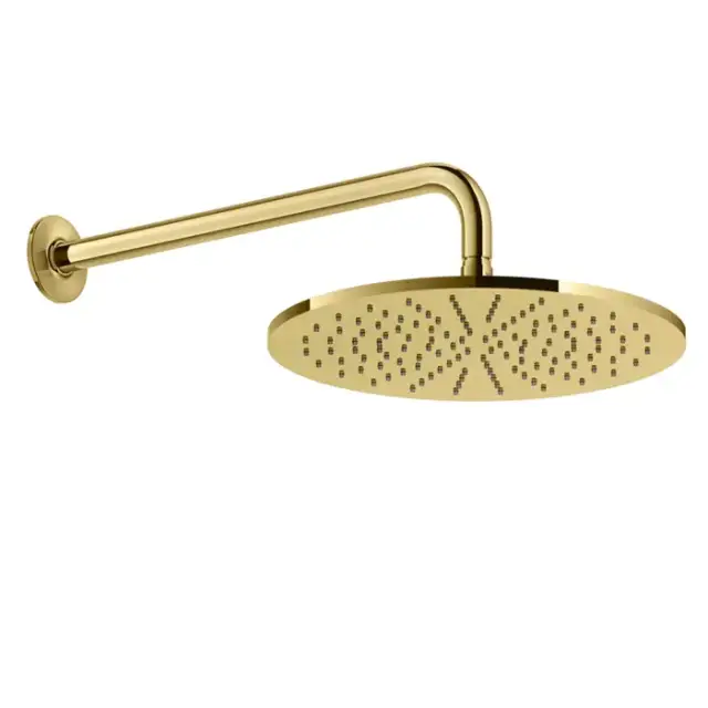 Gessi Inciso Верхний душ 30см, с защитой от налёта. цвет: золото