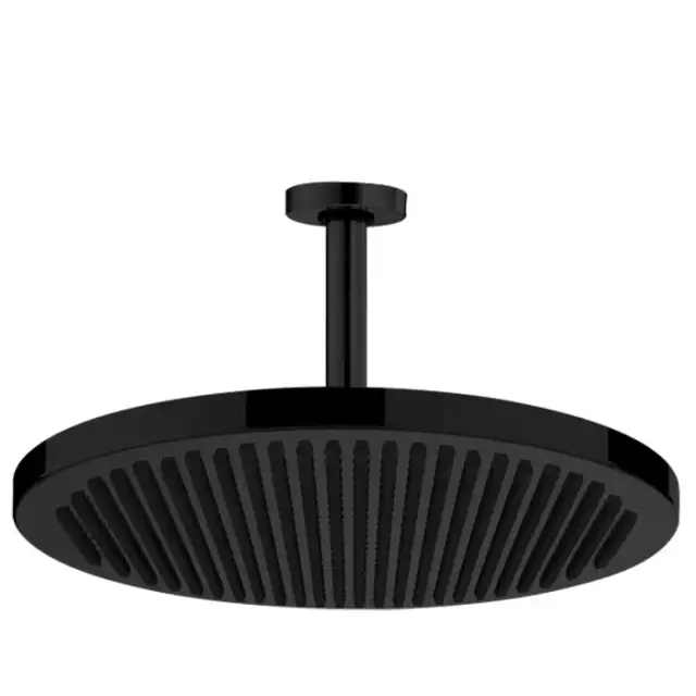 Bossini Apice Верхний душ &Oslash;280 мм., с потолочным держателем 237 мм., цвет: черный матовый