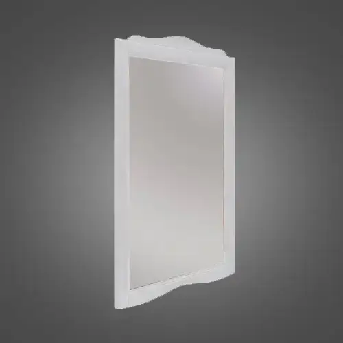 Kerasan Retro Зеркало в деревянной раме 63xh116 см, цвет: белый матовый