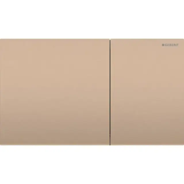 Geberit Sigma70 Клавиша для двойного смыва, квадратная: Красное золото