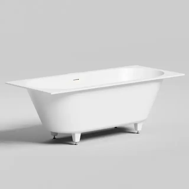 Salini Ornella Axis 180 Kit Встраиваемая ванна 180х80х60см, прямоугольная, материал: S-Stone, донный клапан 